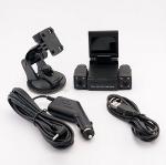 รุ่น H3000S แบบสองกล้องหมุนได้อิสระกล้องติดรถยนต์ แบบสองกล้องหมุนได้อิสระ Dual Camera car DVR